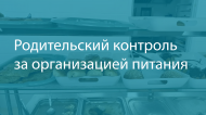 Родительский контроль за организацией питания